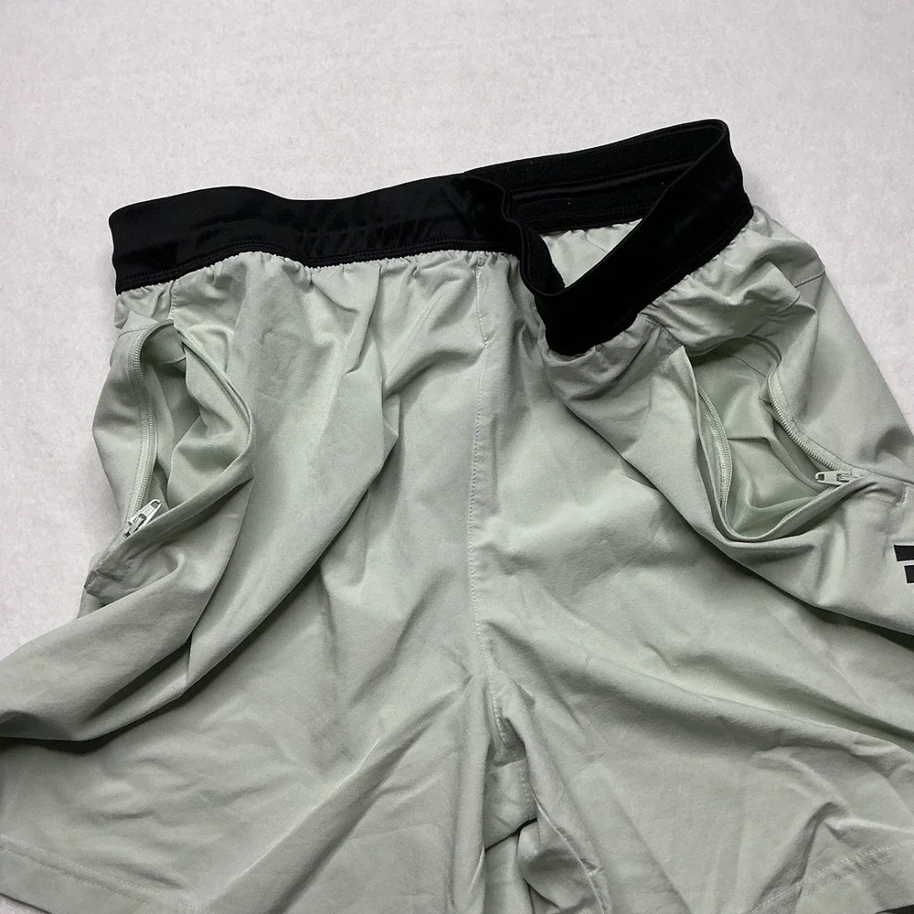 Adidas Mens Aeroready Athletic Shorts Sage Green Large
